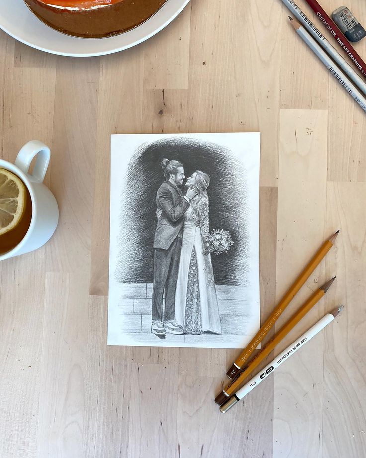 Custom Family Portrait Sketch
