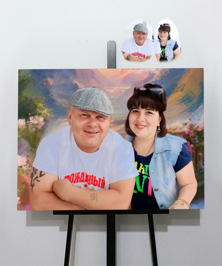 Custom family or couple portrait artwork
