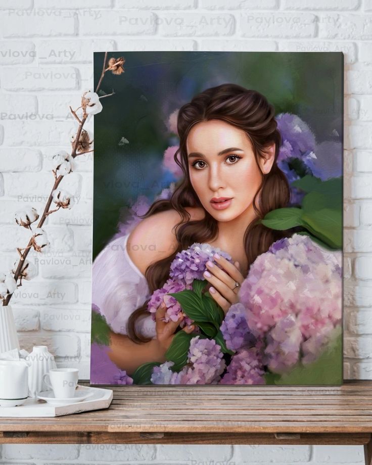 Custom family or couple portrait artwork