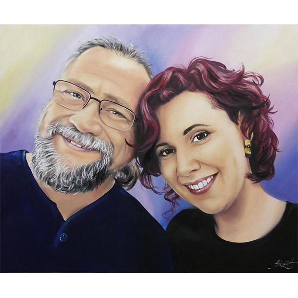 Custom family or couple portrait artwork