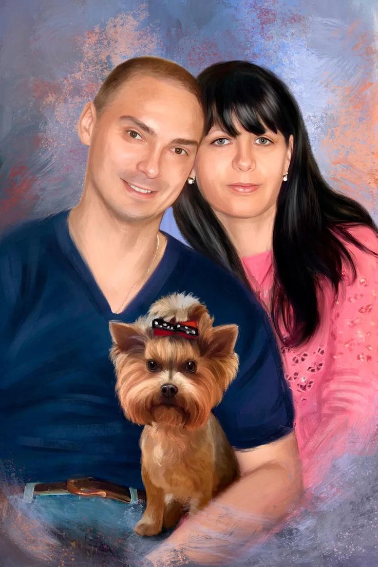 Custom family or couple portrait artwork