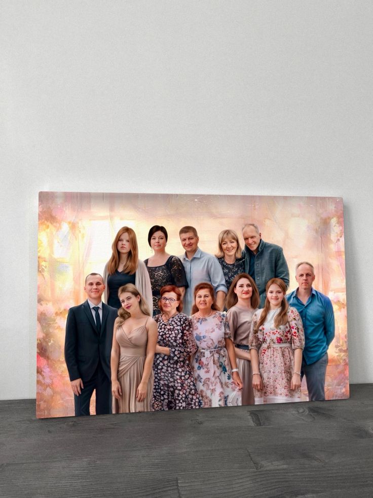 Custom family or couple portrait artwork