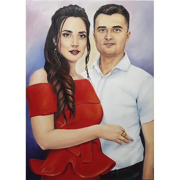 Custom family or couple portrait artwork