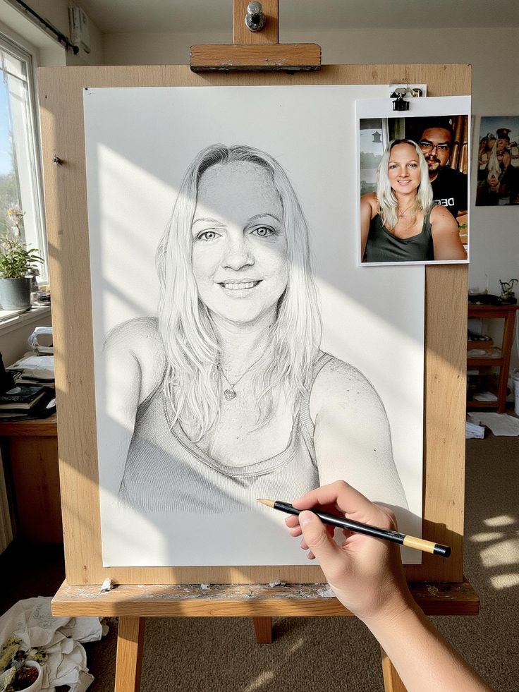 Custom family or couple portrait artwork