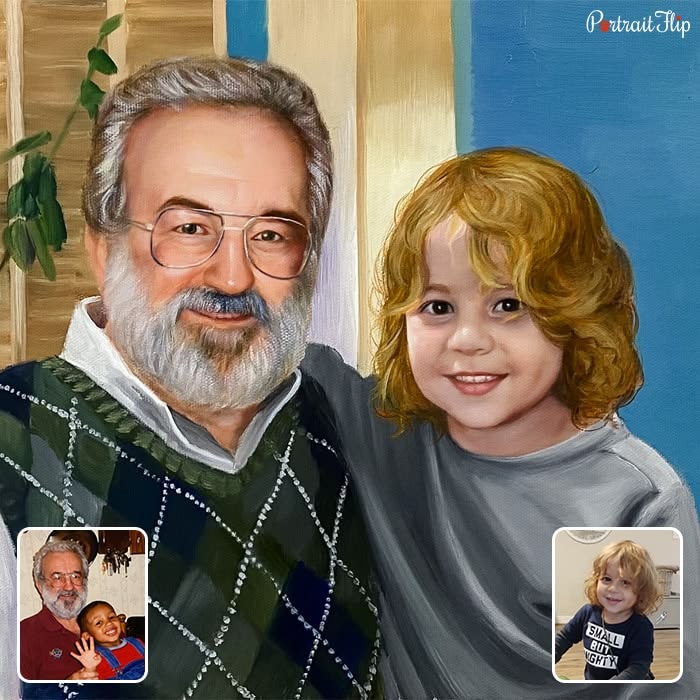 Custom family or couple portrait artwork
