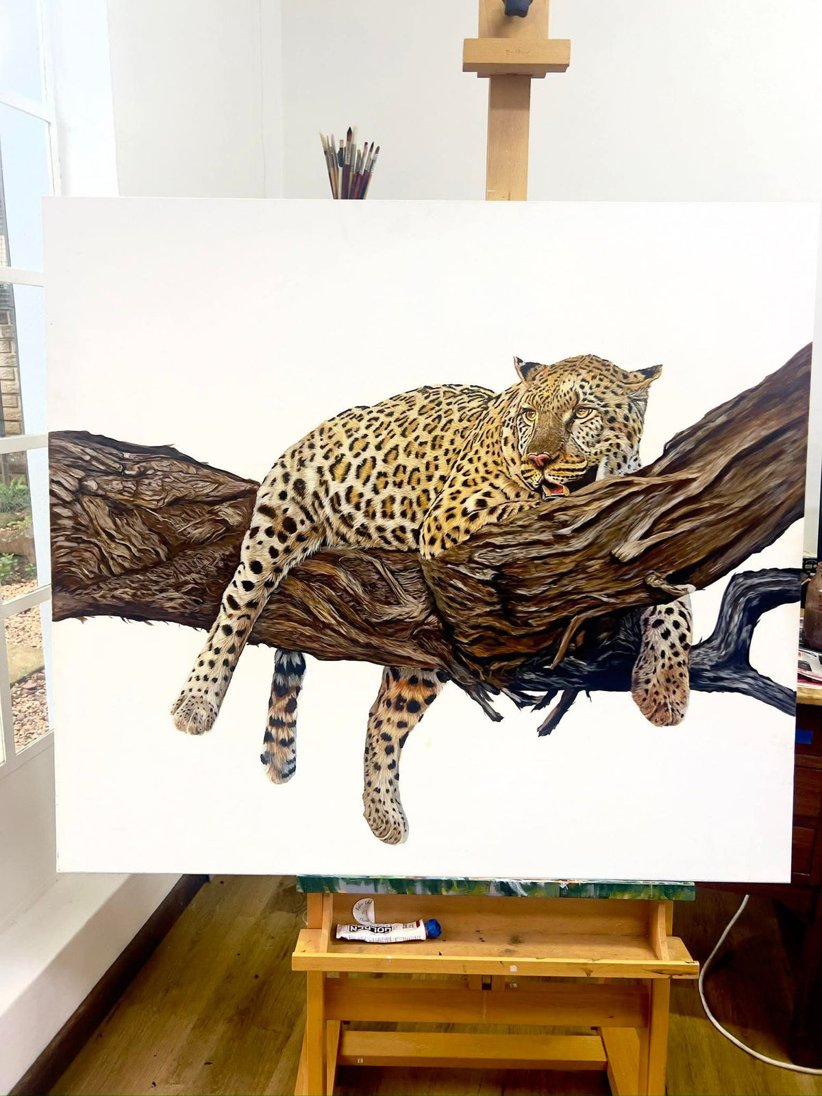 Custom pet portrait artwork