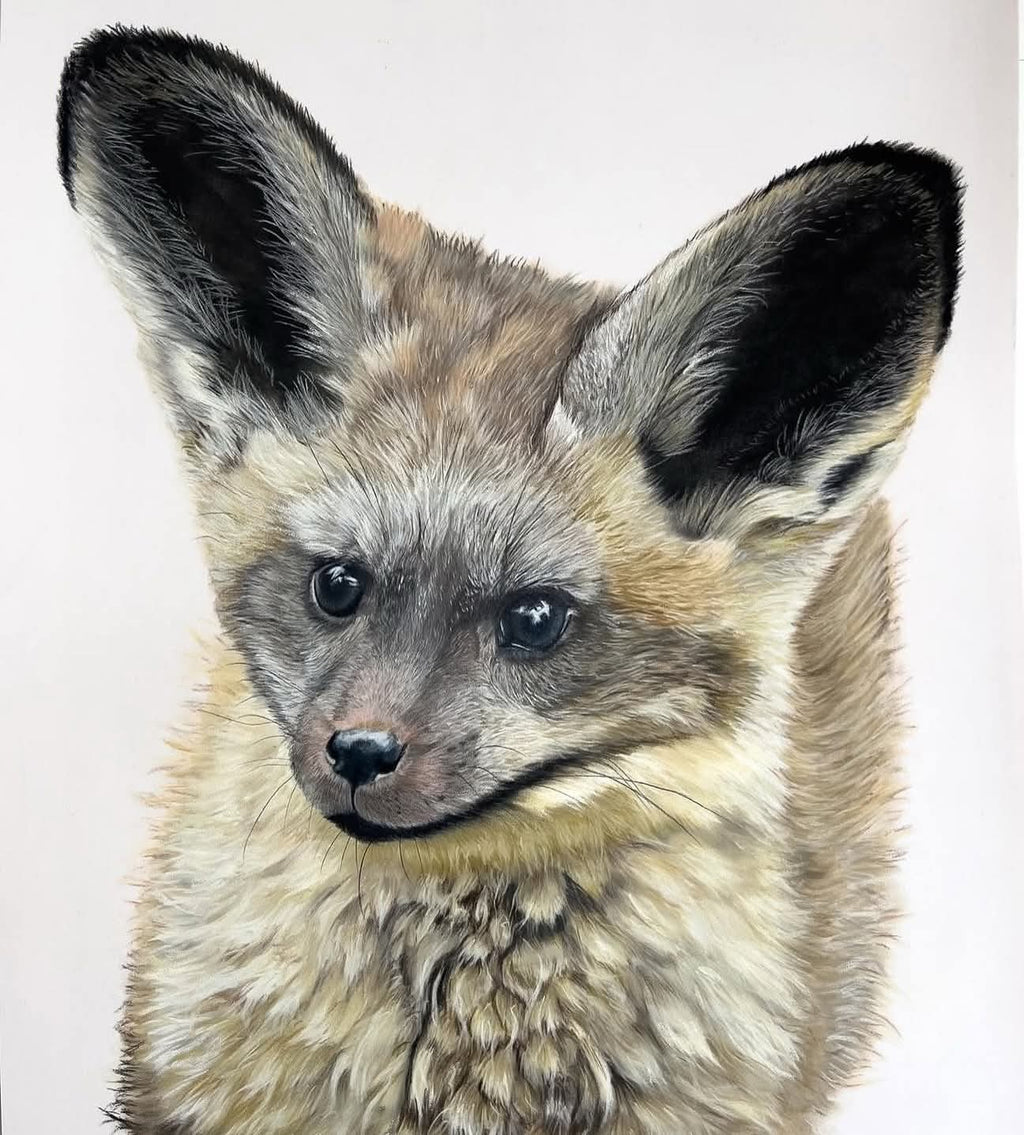 Custom pet portrait artwork