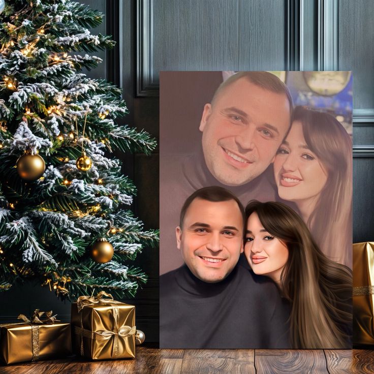 Custom family or couple portrait artwork