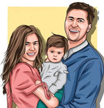 People & Couple Cartoon Portrait