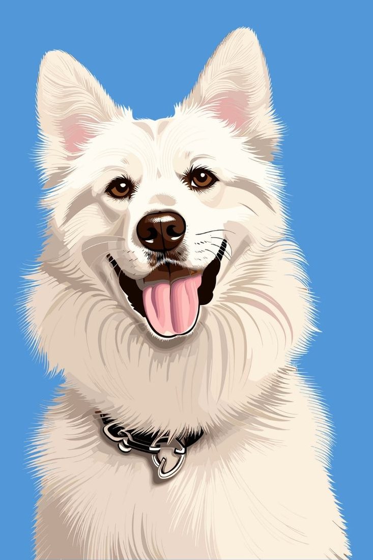 Pet Cartoon Portrait