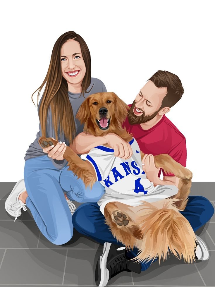 Pet Cartoon Portrait